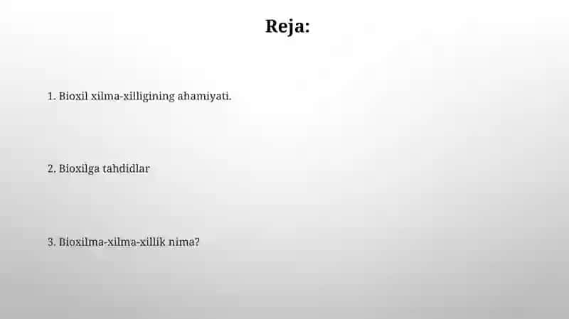 Hayvonlar va o'simliklar hilma-xilligi 2