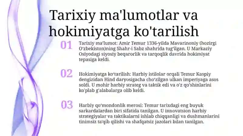 Amir Temur Buyuk Davlat Arbobi Va Sarkarda 2