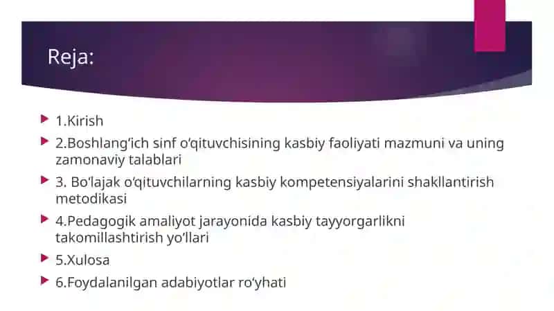 Boʻlajak boshlangʻich sinf oʻqituvchilarining kasbiy faoliyatga tayyorgarlik metodikasi 2