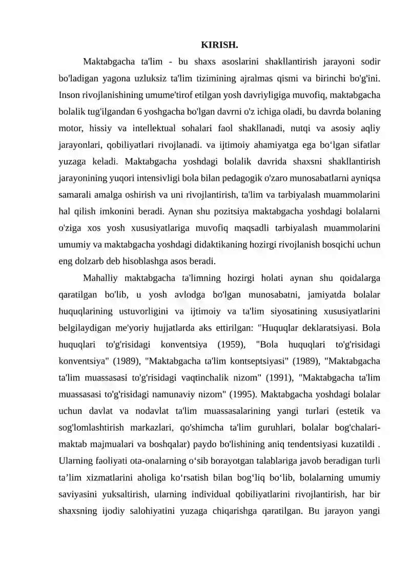 Maktabgacha ta'lim 2