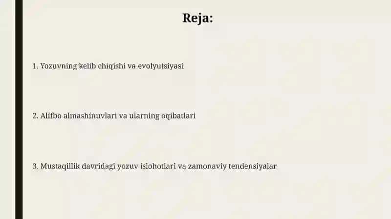 Yozuvning kelib chiqishi va evolyutsiyasi 2
