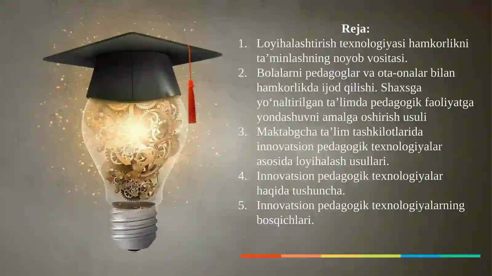 Maktabgachata’lim tashkilotlari dloyihalashtirish faoliyati 2