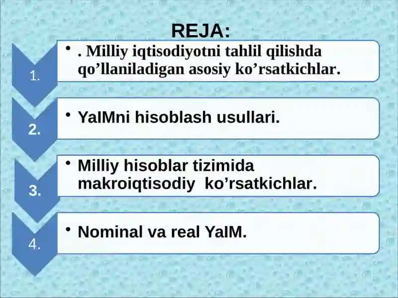 MAKROIQTISODIYKO`RSATKICHLAR 2