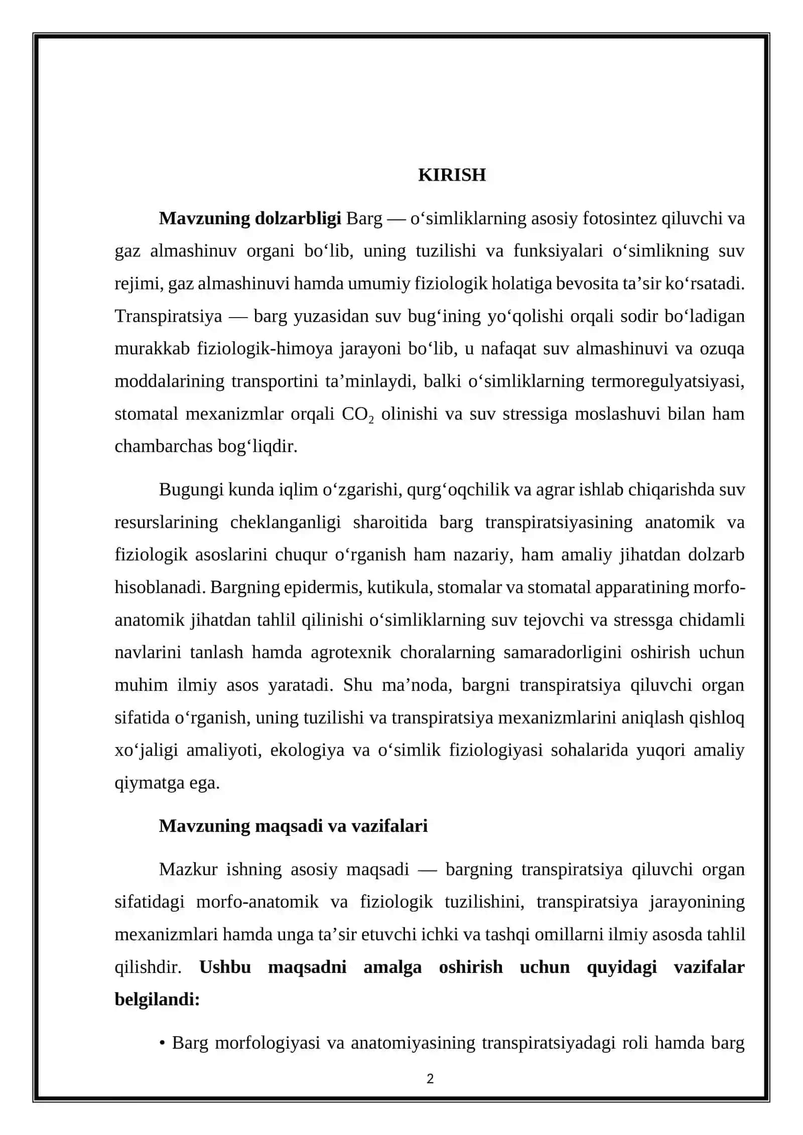 UY XO‘JALIKLARINING QARZ YUKLAMASI VA ISTE’MOLNING NAZARIY ASOSLARI 2