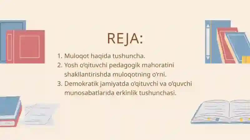 Yosho’qituvchi pedagogik mahoratini takomillashtirish 2