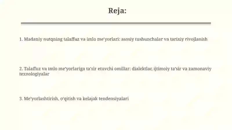 Madaniy nutqda talaffuz va imlo meʼyorlari 2