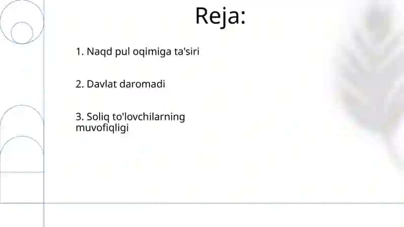 Soliqlarni to'lash muddatlarini o'zgartirish 2