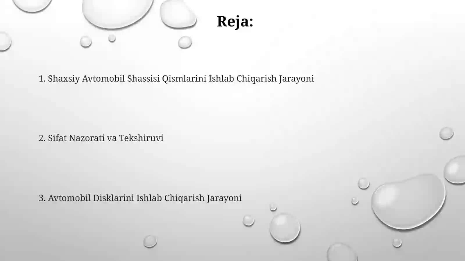 Avtomobildiskalarinivashassiqisimlariniishlabchiqarishjarayoni 2