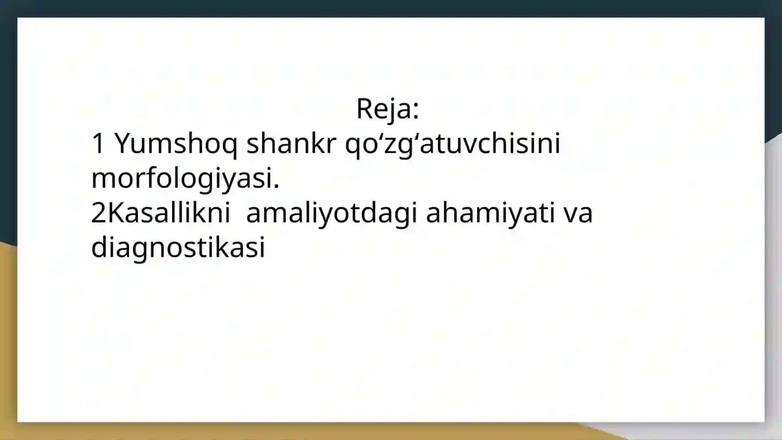 Gemofil bakteriyalar(yumshoq shankr qoʻzgʻatuvchisi)ularni amaliyotdagi ahamiyati, diagnostikasi 2