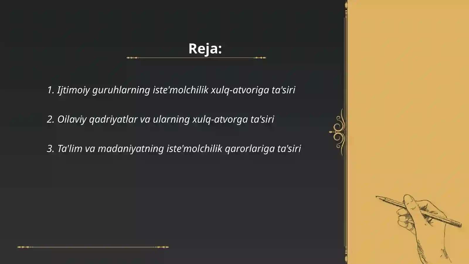 Iste'molchi xulq-atvorini shakillantiruvchi ijtimoiy-madaniy omillar 2