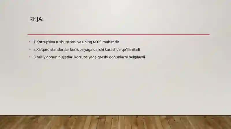 Korrupsiya tushunchasining xalqaro standart va milliy qonun hujjatlari asosidagi tahlili 2