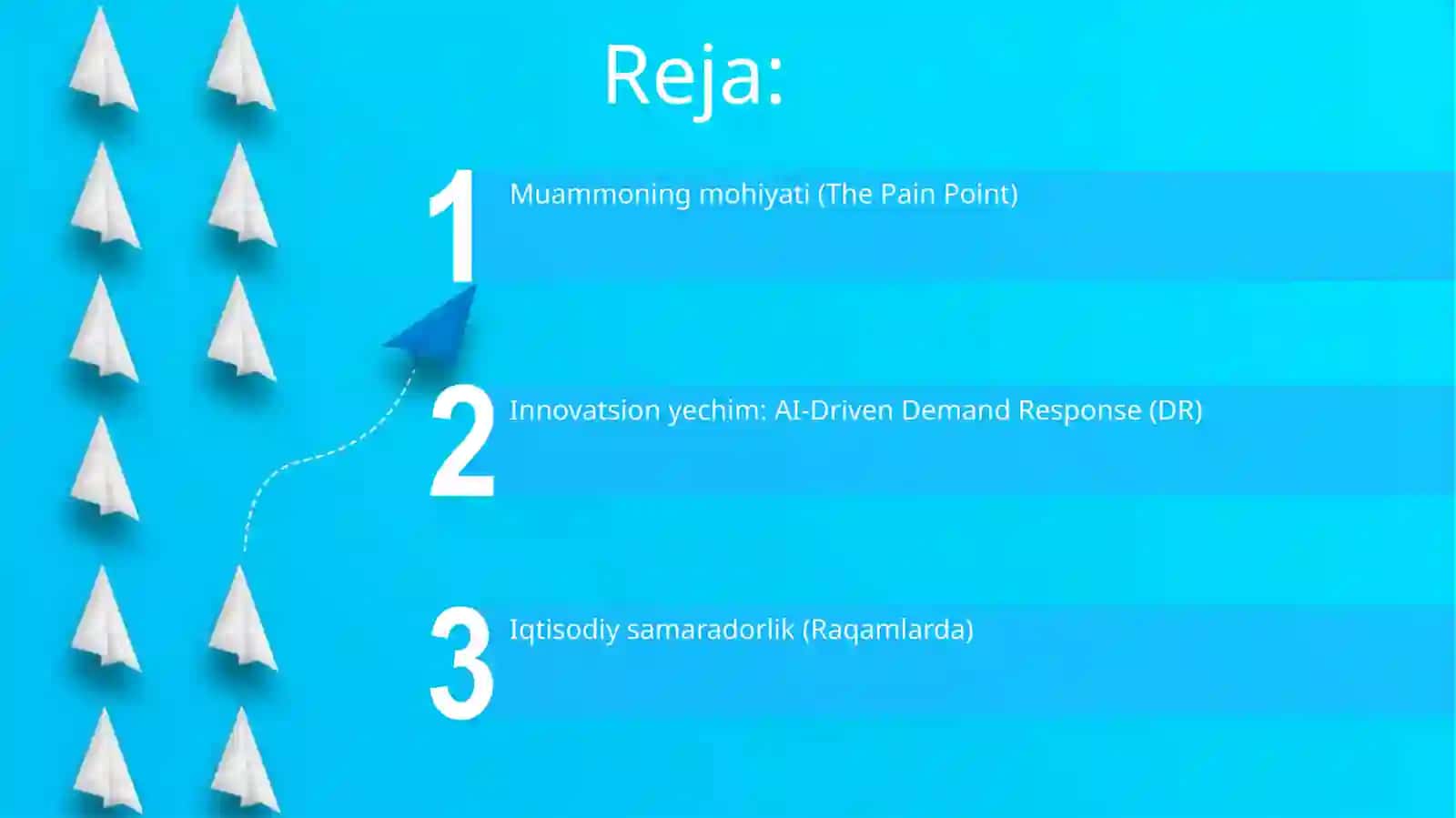 AI-Driven Demand Response" –Energiyaiste'moliniAIorqaliboshqarish 2