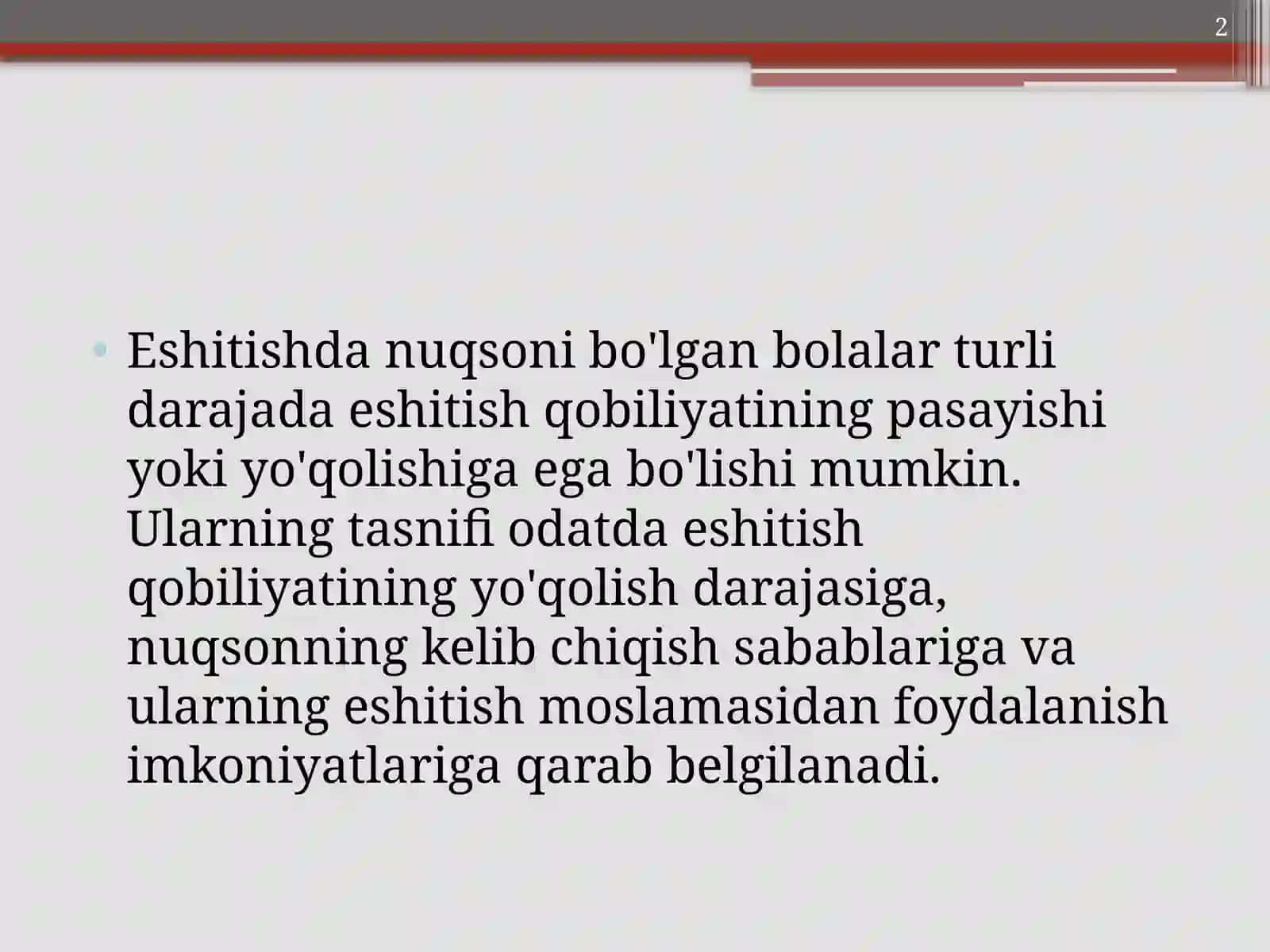 ESHITISHDA NUQSONI BO'LGAN BOLALAR 2