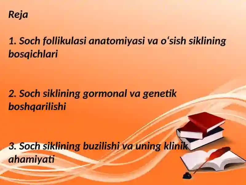 Soch follikulasining sikli ( soch oʻsish sikli) va uning klinik ahamiyati 2
