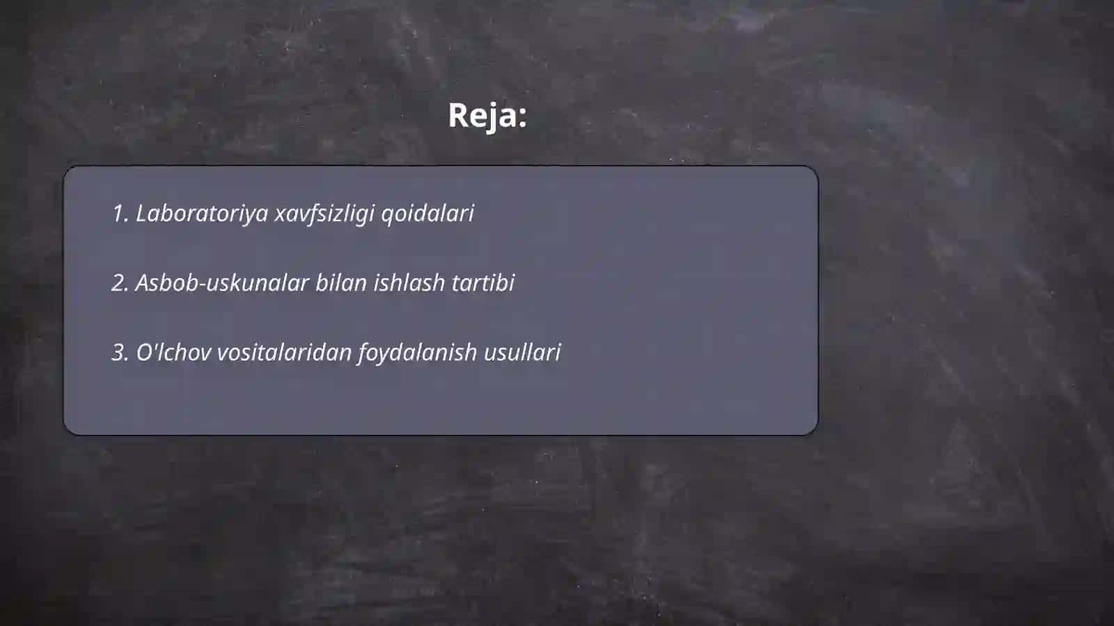 Laboratoriya ishlarini bajarish boʻyicha uslubiy qoʻllanmalar 2