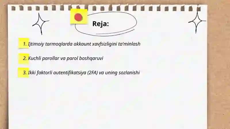 Ijtimoiy tarmoqlarda axborot xavfsizligi va shahsiy malumotlarni himoyalash 2