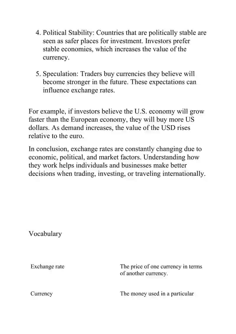 Understanding Exchange Rates: How they work 2