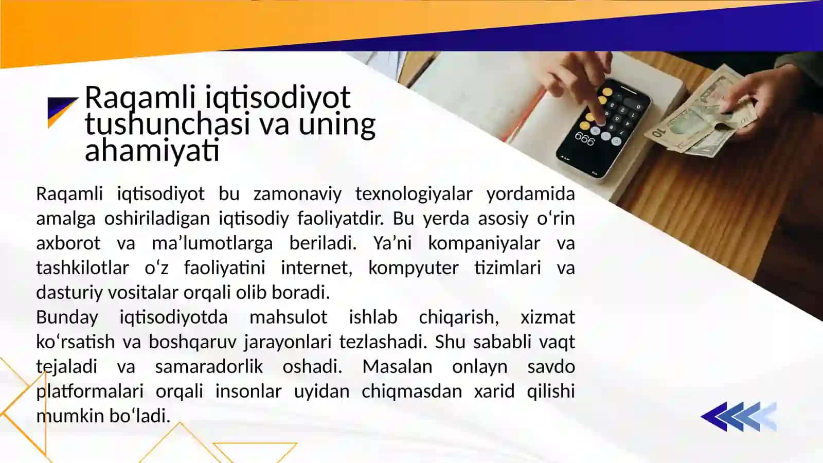 RAQAMLI IQTISODIYOT LOYIHALARDA INVESTITSIYA  SAMARADORLIGI 2