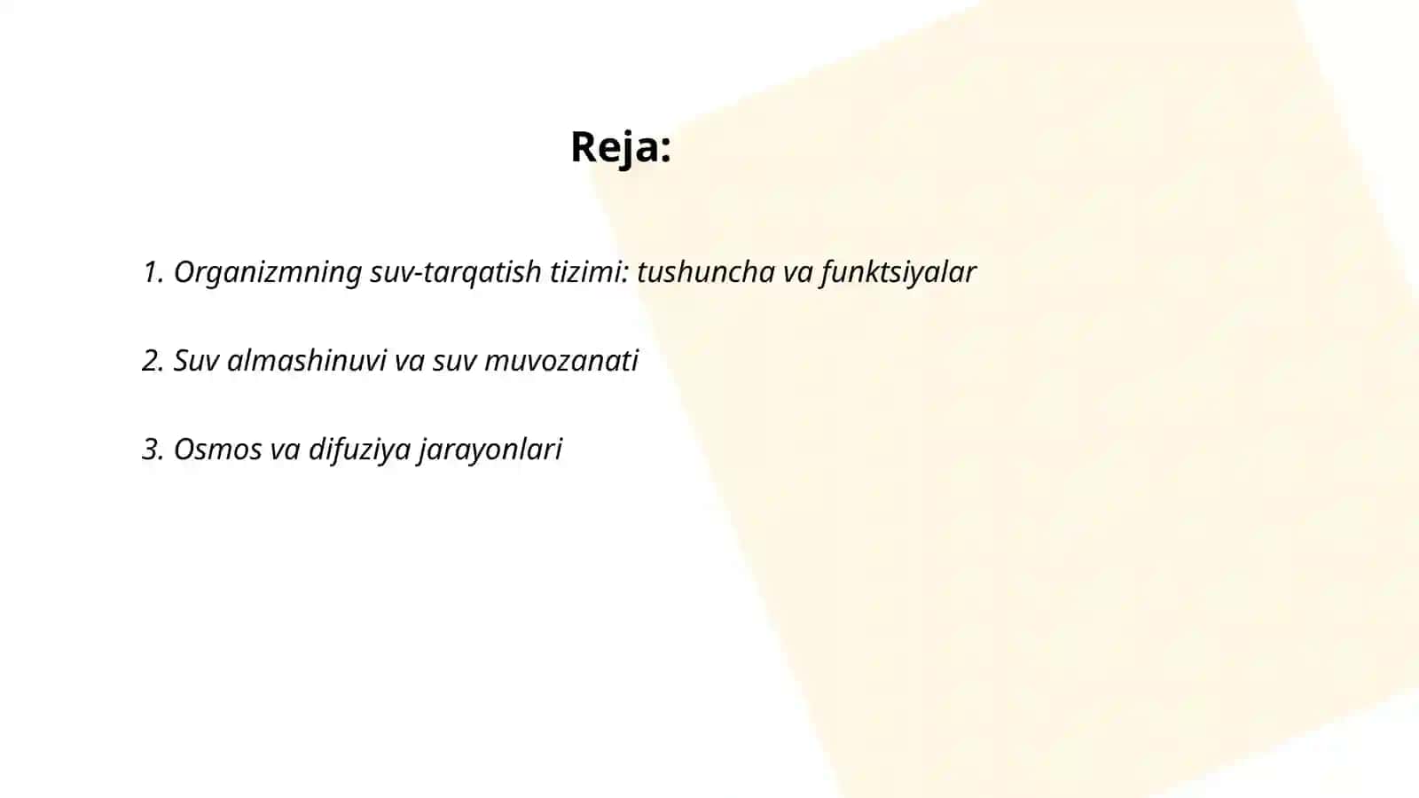 Organizimning suv-dispers sistemasi slayd 2