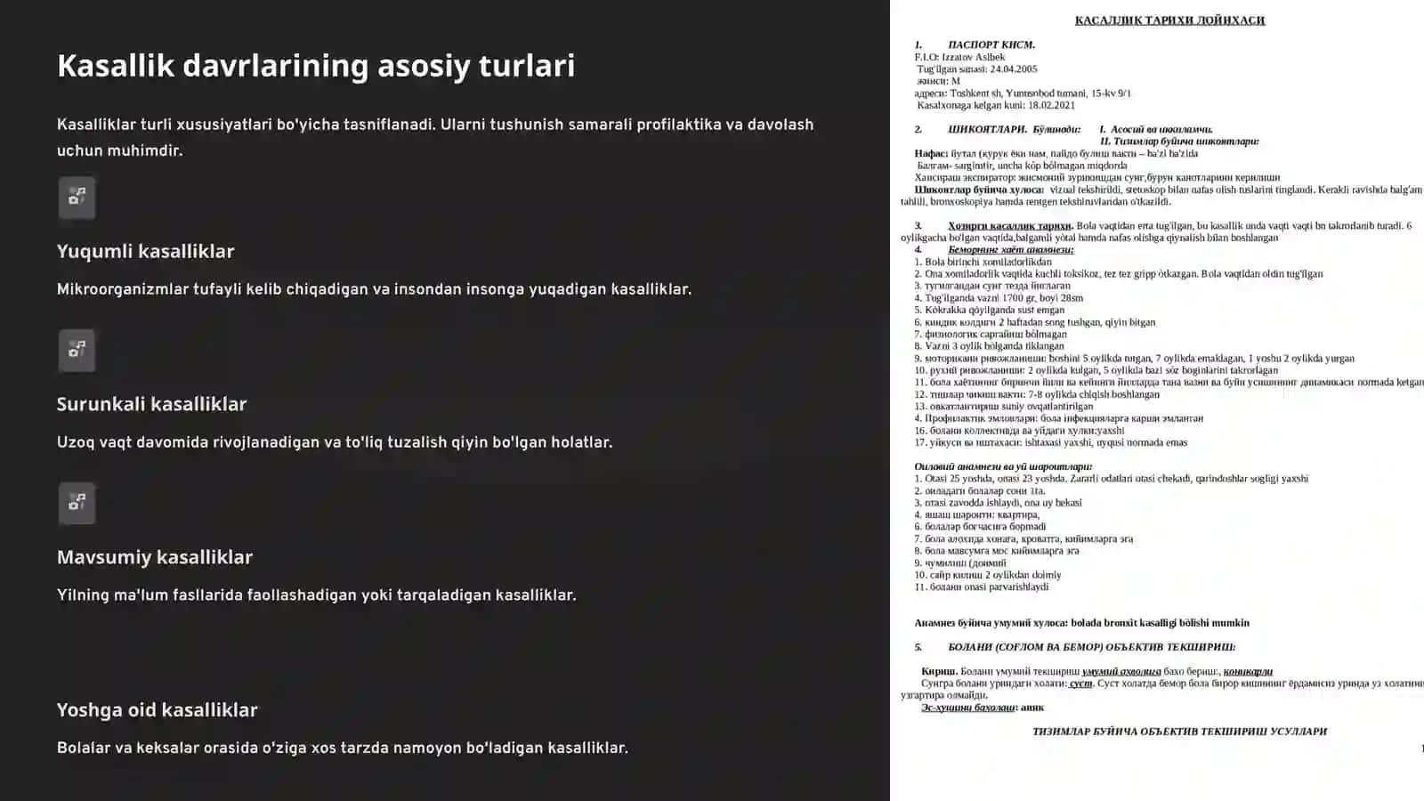 Kasallik davrlari: Tushunish va oldini olish 2