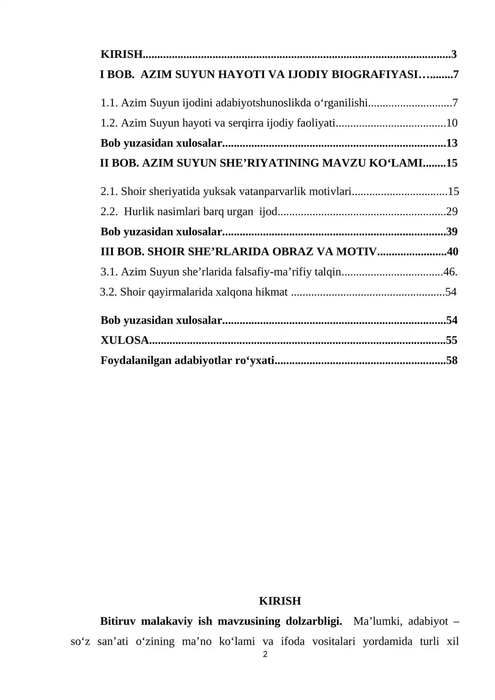 AZIM SUYUN SHE’RIYATIDA VATANPARVARLIK G‘OYALARI 2