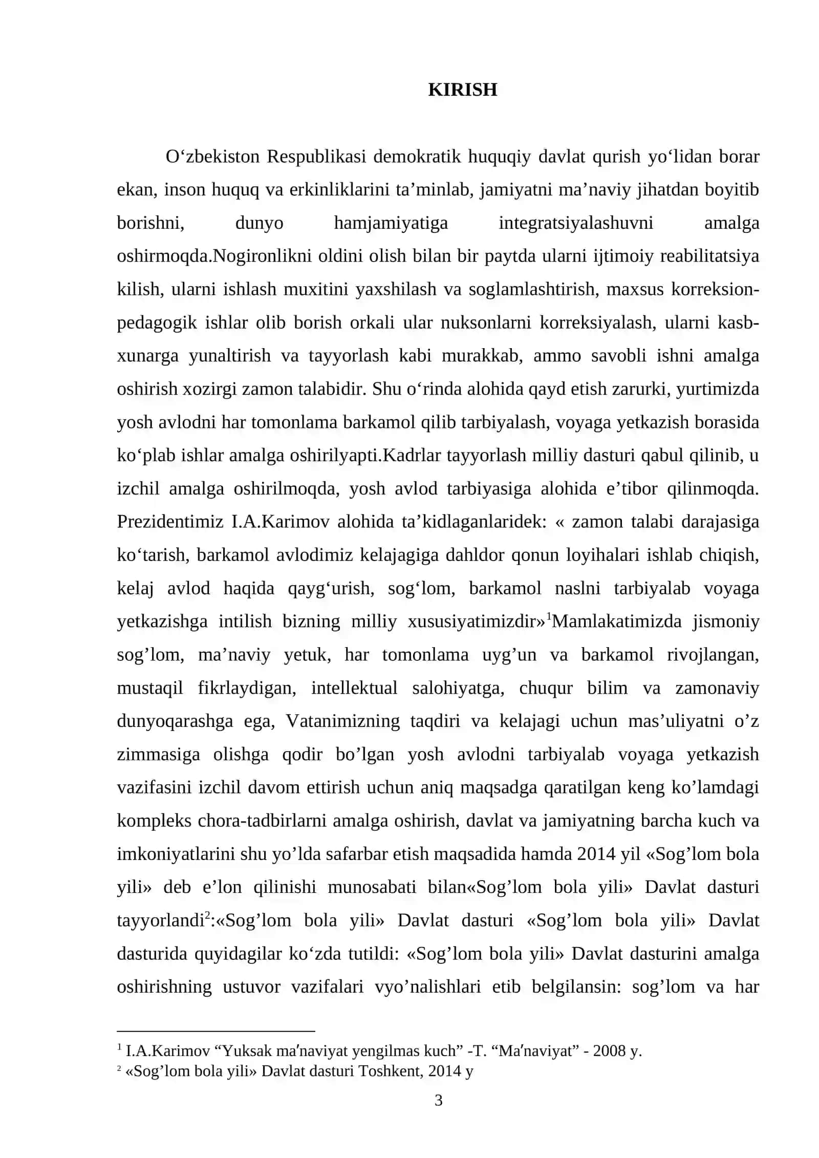 MUNDARIJA 2