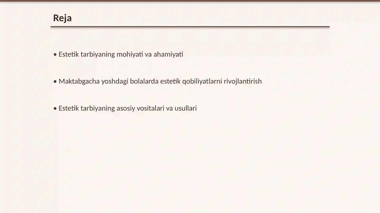 Maktabgacha yoshdagi bolalarni estetik tarbiyalash omilalari va vositalari 2