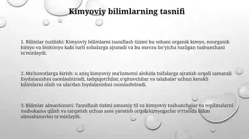 Kimyoviy Bilimlarni Klassifikatsiyasi Va Tizimi 2