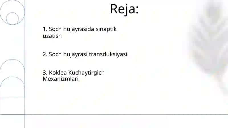 Eshitishning sitologik mexanizmlari 2