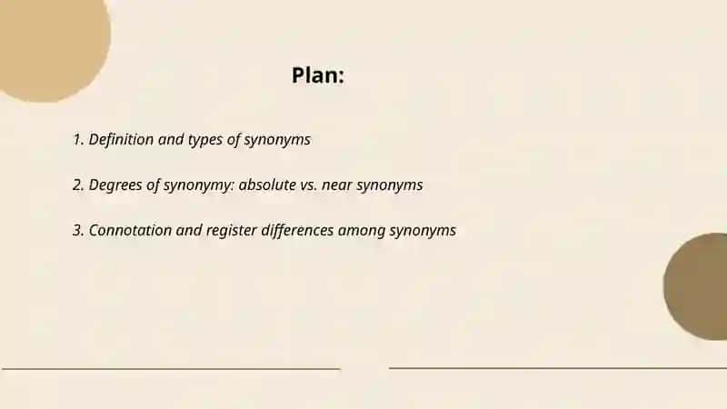 Synonyms and homonyms 2