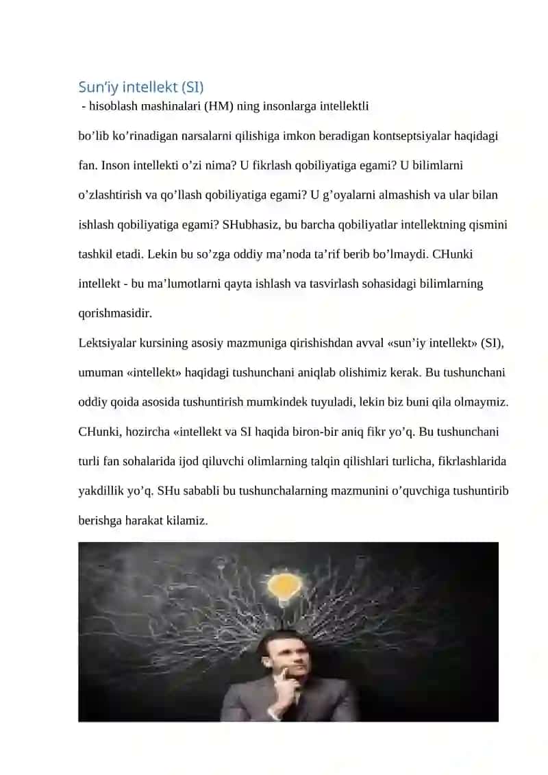 "Ratsional fikrlaydigan tizimlar" 2