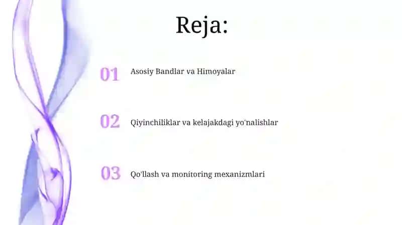 OʻZBEKISTON respublikasi bola huquqlari toʻgʻrisidagi qonuni 2