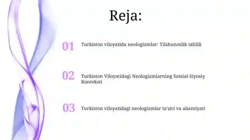 Turkiston viloyati Gazetasi matnidagi neologizmlar 2