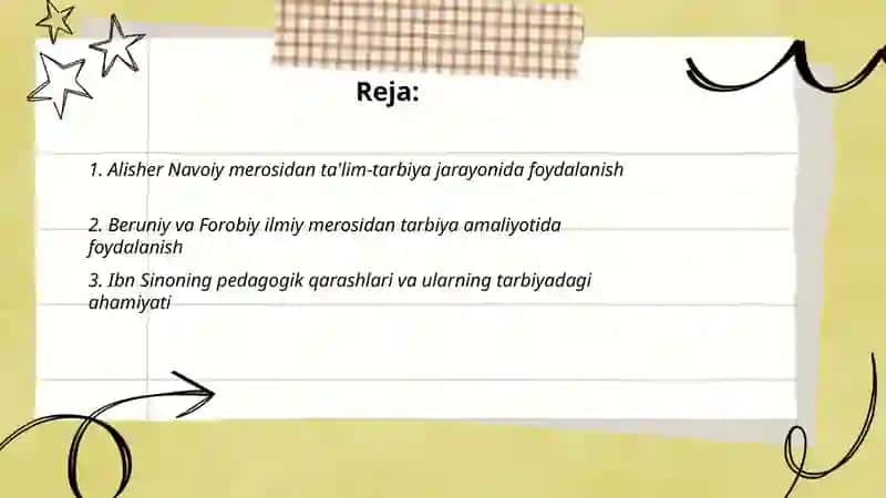 Alisher Navoiy merosidan ta'lim-tarbiya jarayonida foydalanish 2