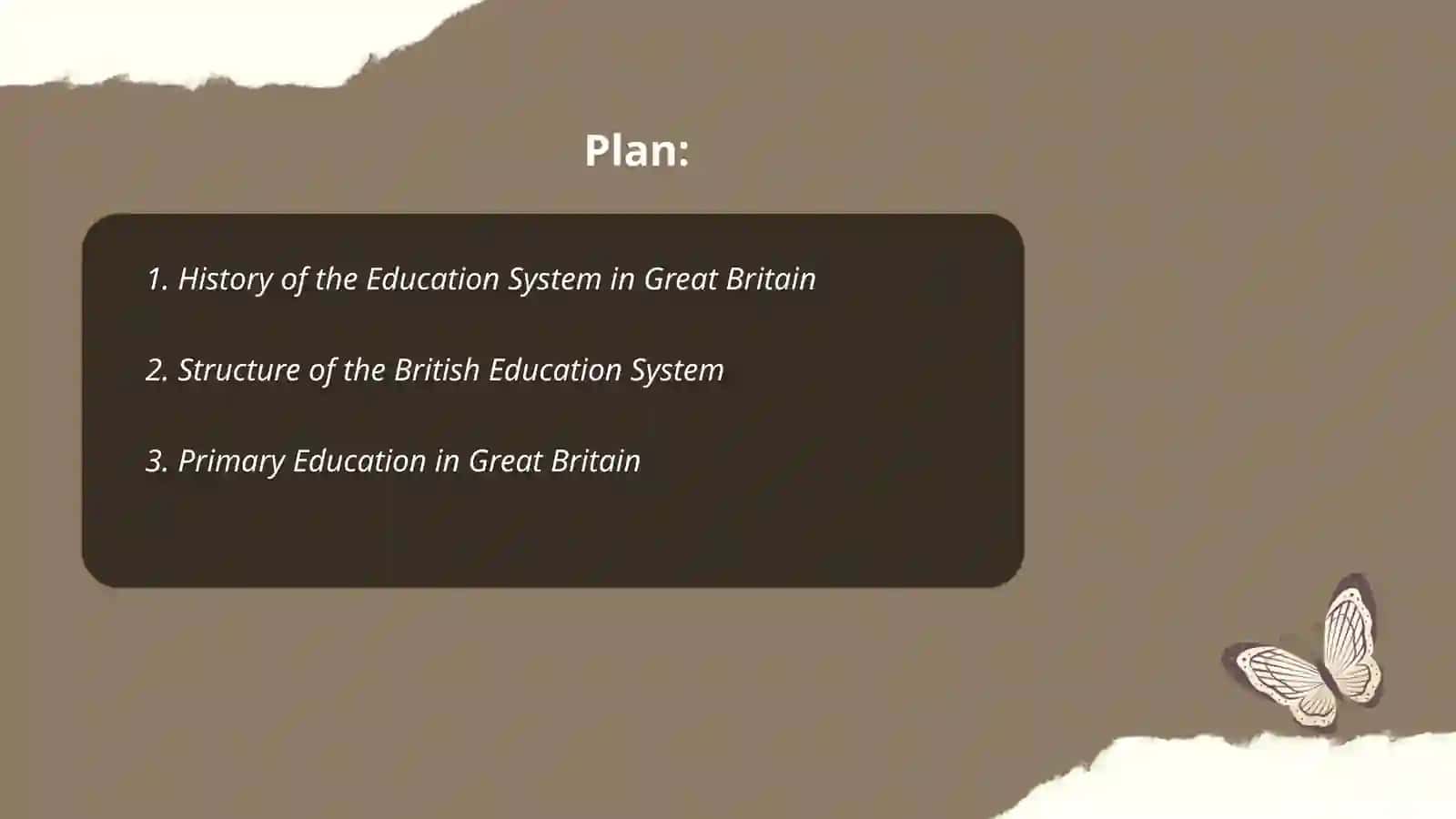Education System in Great Britain 2
