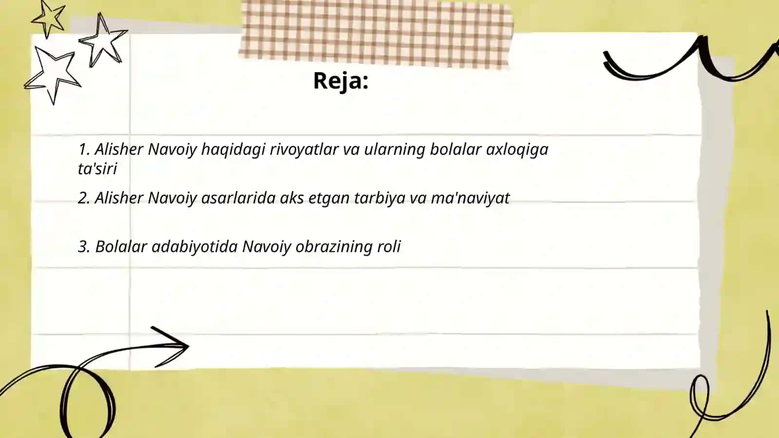 Alisher Navoiy haqidagi rivoyatlarning bolalar tarbiyasiga ta'siri 2