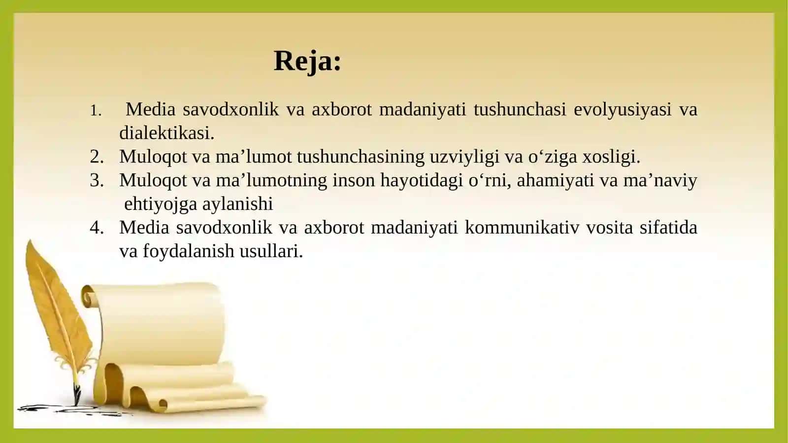 Mediá savdoxonlik va axborot madaniyati evolyutsiyasi va uning jamiyatdagi ahmiyati 2
