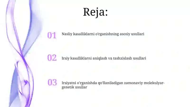 Nasl-nasab usuli (Genealogik usul) 2