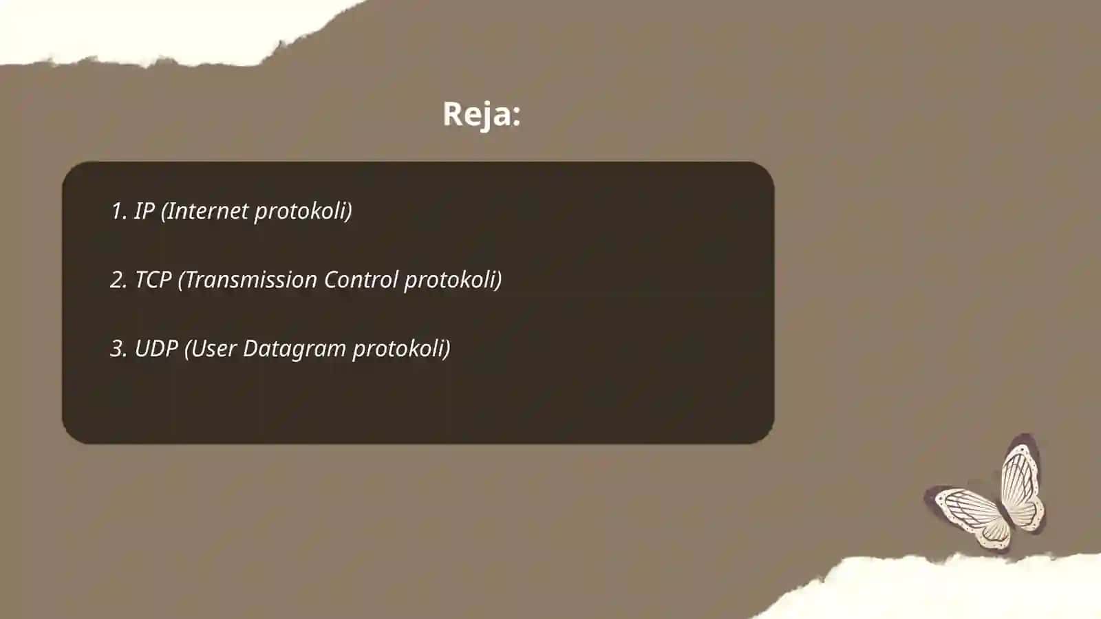 Internet protokollari 2