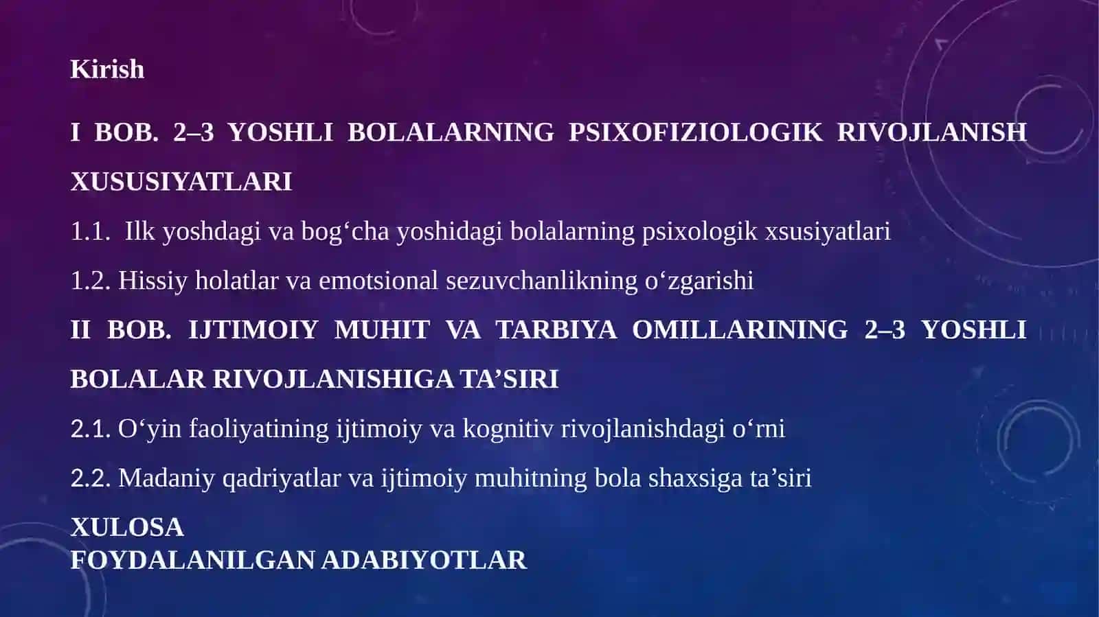 2-3 yoshli bolalarning rivojlanish xususiyatlari 2