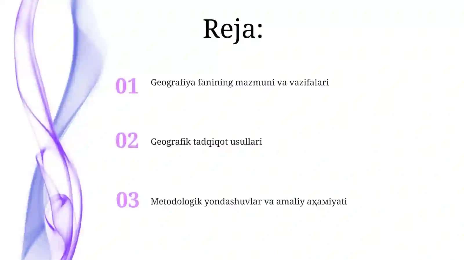 Geografiktadqiqotusullari, fanningmazmunmohiyativametodologiyasi 2