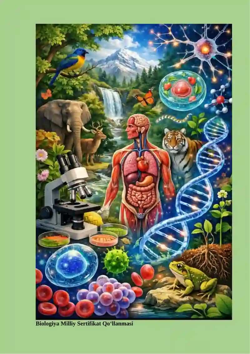Biologiya milliy sertifikat imtihoniga tayyorlanish qo‘llanma 2