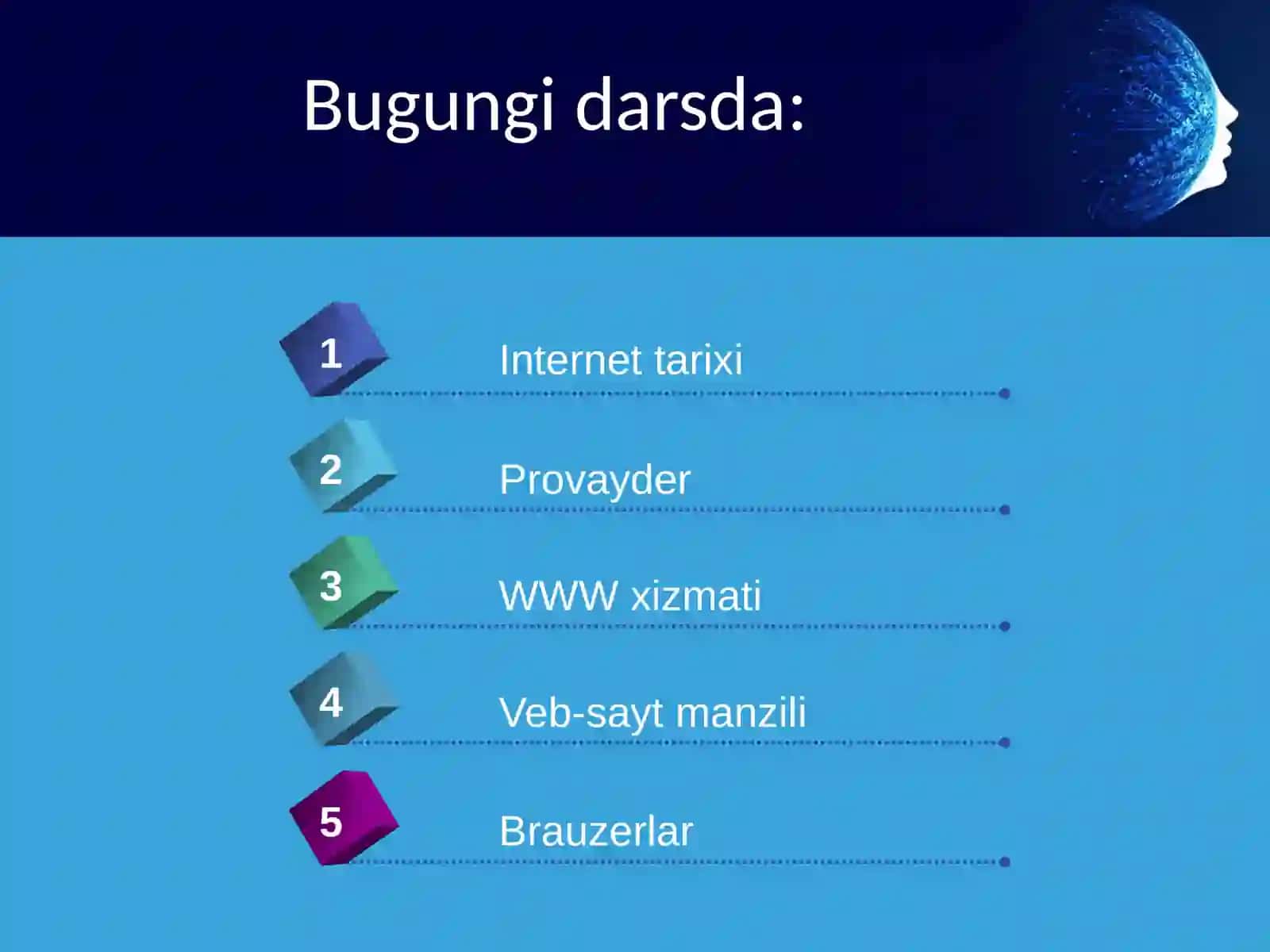 Internetda ishlash asoslari 2