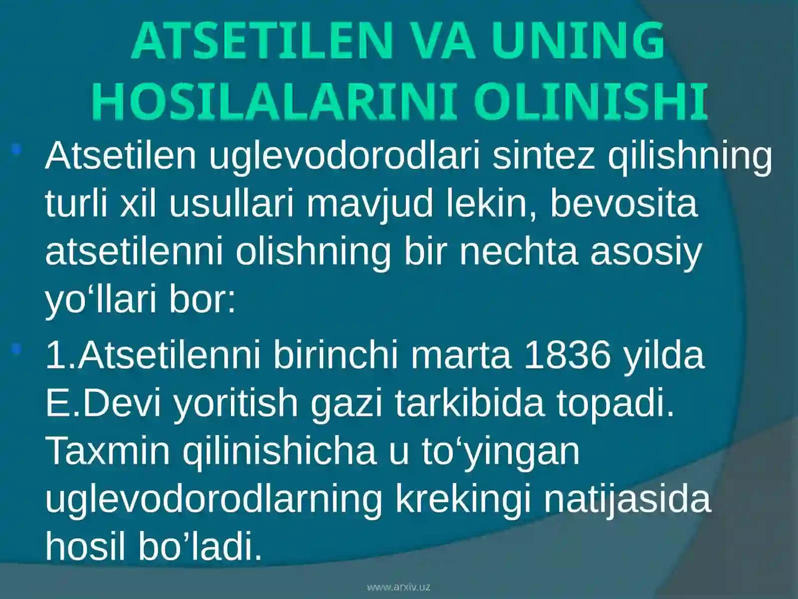 Atsetilen Atsetilen 2