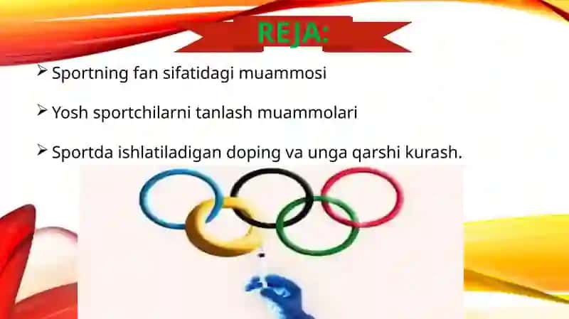 Sportni rivojlantirishning dolzarb muammolari asosiy yoʻnalishlari 2