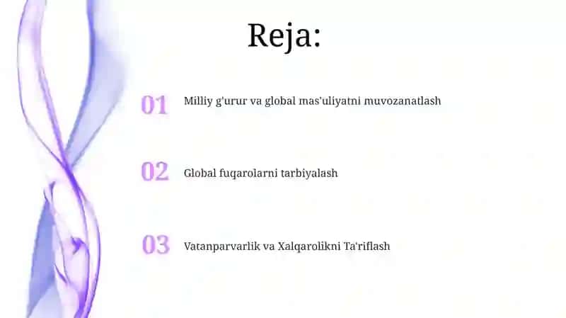 Vatanparvarlik va baynalminalik tarbiyasi 2