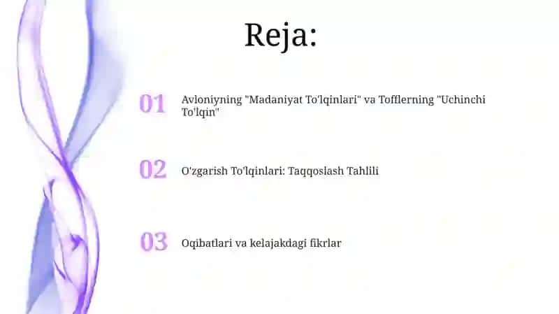 Madaniyat to'lqinlari va Uchinchi to'lqin 2
