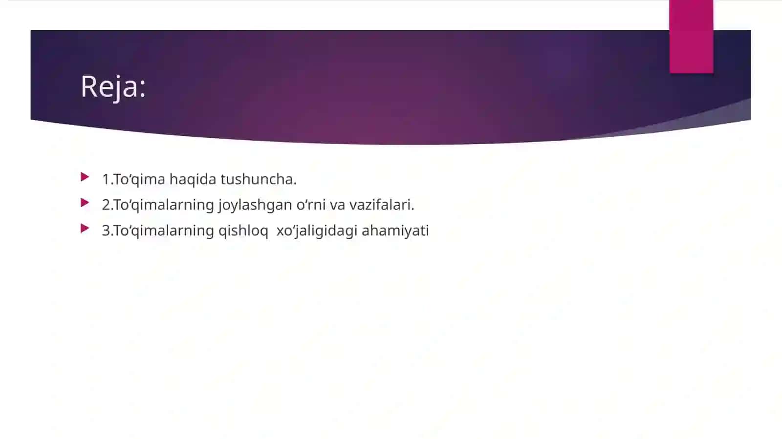 O‘simlik to‘qimalari va ularning klassifikatsiyasi 2