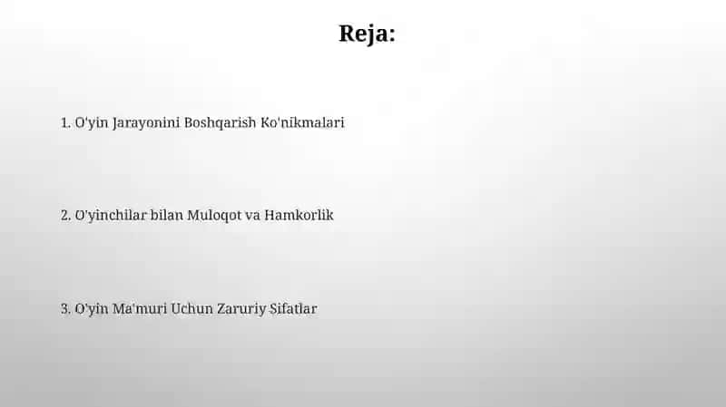 Adolatli va Balansli O'yinni Ta'minlash 2