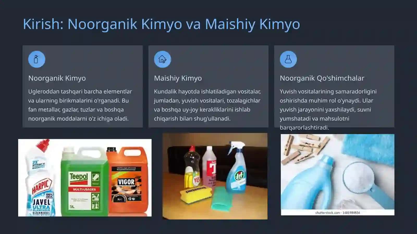 Sintetik yuvish vositalari, sirt faol moddalar 2